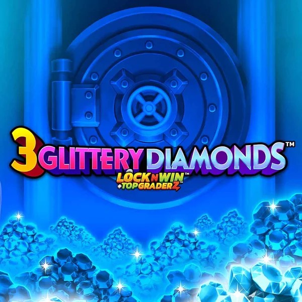 Try 3 Glittery Diamonds slot by PearFiction Studios on elitesspin.com – logo image