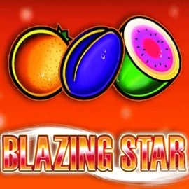 Blazing Star online game logo by Merkur Gaming on elitesspin.com