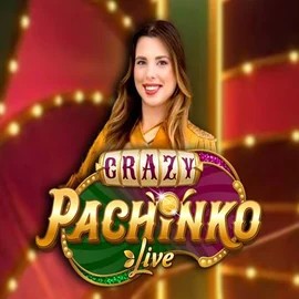 Crazy Pachinko slot icon by Evolution, available at EliteSpin Casino