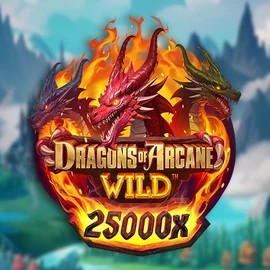 Dragons of Arcane Wild logo by Foxium EliteSpin Casino