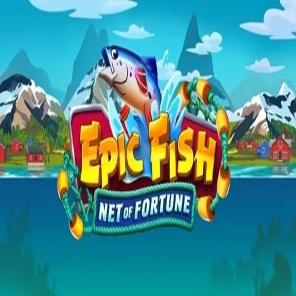 Epic Fish Net of Fortune slot logo by Quickspin at EliteSpin Casino