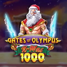Gates of Olympus Xmas 1000 slot visual from Pragmatic Play available on elitesspin.com