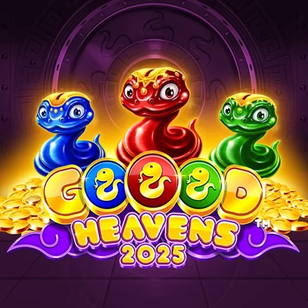 Goood Heavens by Rarestone Gaming, showcased at elitesspin.com – game logo