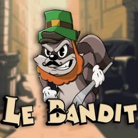 Le Bandit slot logo by Hacksaw Gaming at EliteSpin Casino