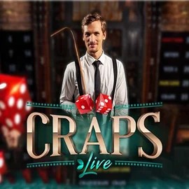 Live Craps slot visual from Evolution available on elitesspin.com