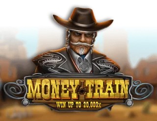 Money Train slot logo by Relax Gaming at EliteSpin Casino