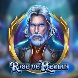 Slots logo of Rise of Merlin from Play'n GO at EliteSpin Casino