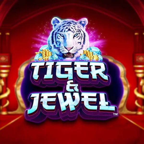 Tiger and Jewel slot logo by Greentube at EliteSpin Casino